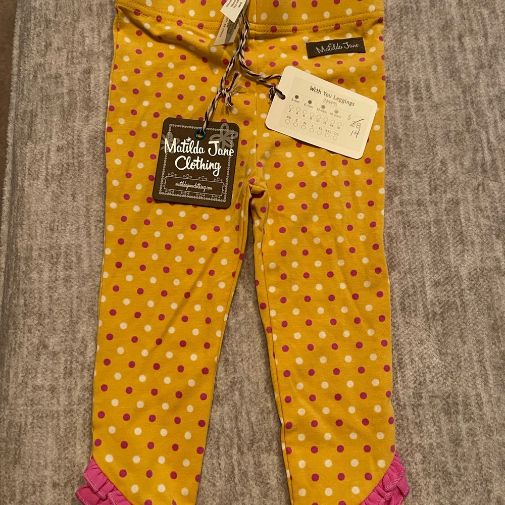 Matilda Jane leggings NWT